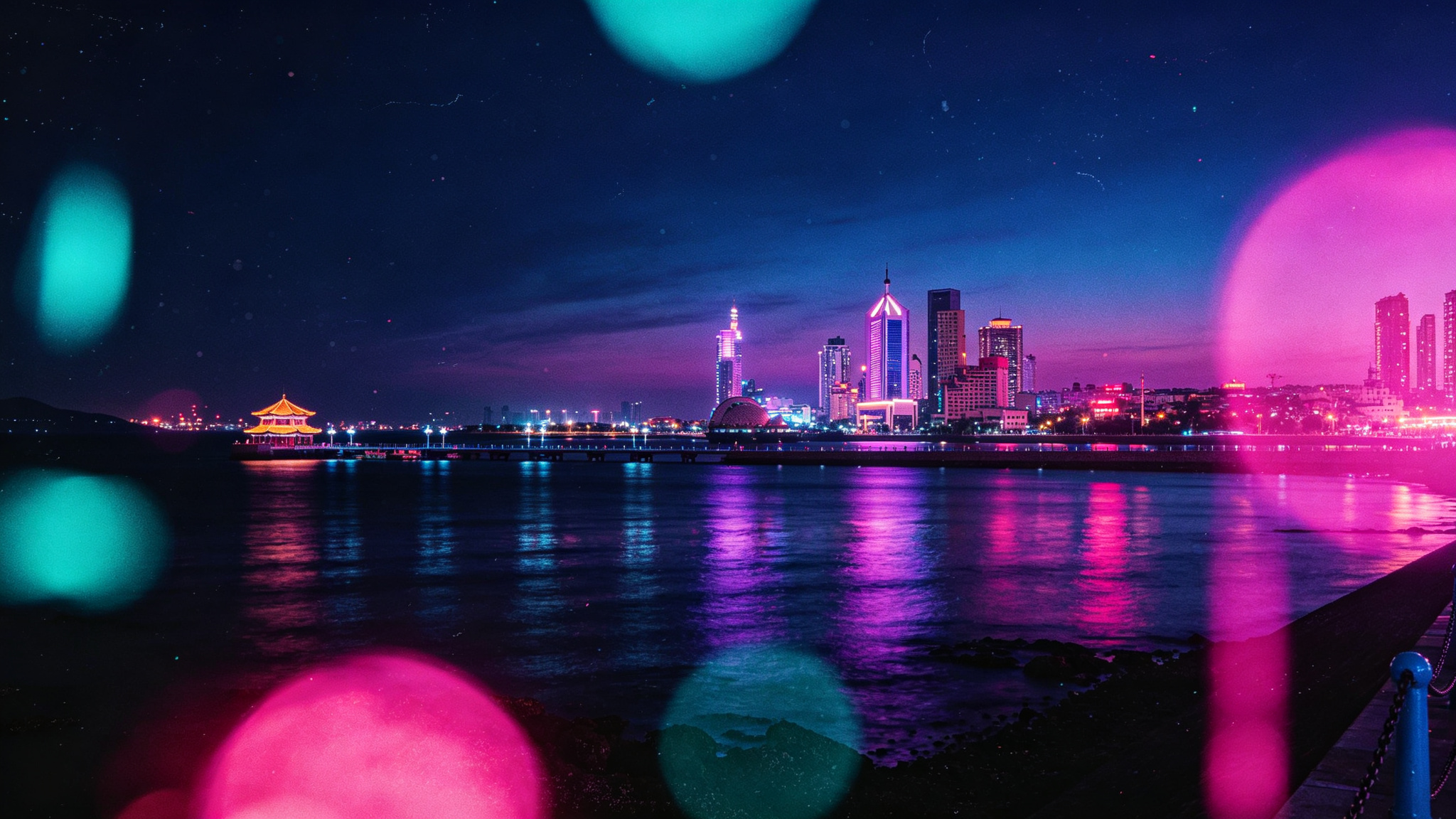 青岛夜景